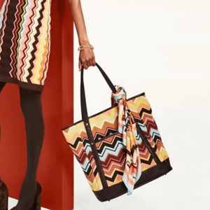 Missoni X Target Large Zig Zag Tote
